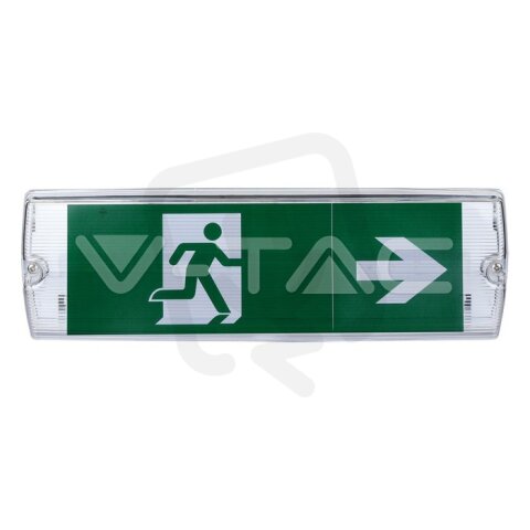 4W LED Emergency Exit Light 6000K, VT-52