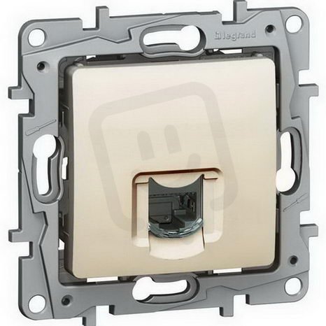 NILOÉ DATOVÁ ZÁSUVKA RJ45 CAT.6 UTP BÉŽOVÁ LEGRAND 664873