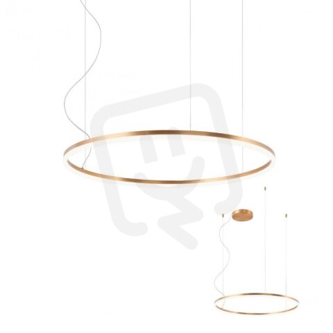 Závěsné svítidlo ORBIT SU LED 55W 4000K D800 BRASS-DALI REDO 01-1915-DALI