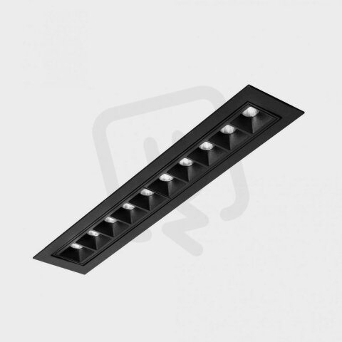 NSES TILT Recessed with Frame Black-Blac