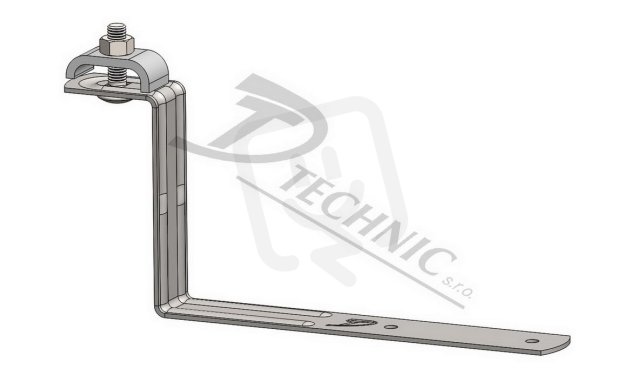 DT TECHNIC 420112 PV 22 ap Al Podpěra vedení pod šindel, eternit a tašky