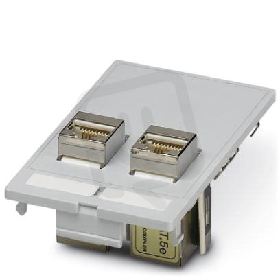 VS-SI-FP-2RJ45-5-MOD-BU/BU Datová čelní deska 1657766