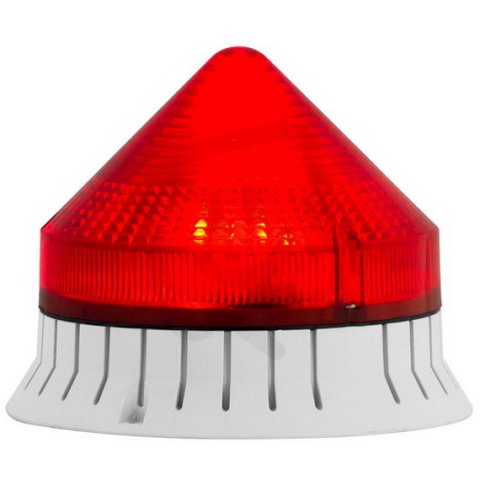 Svítidlo signální CTL 1200 LED 12/24 V, ACDC, IP54, červená, světle šedá 38743