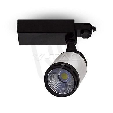 25W LED track Light Black/White Body White, VT-4528 V-TAC SKU1337