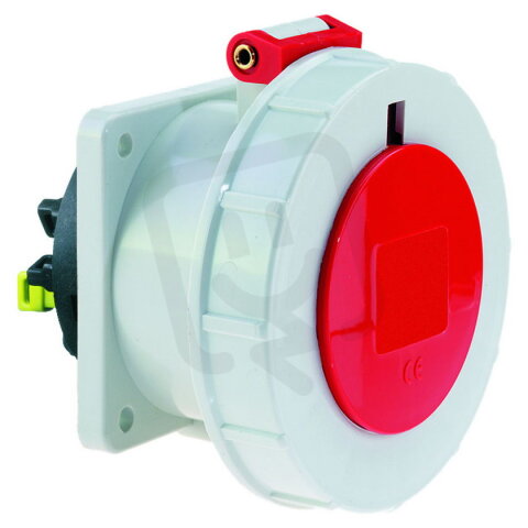 Zásuvka vestavná 16A 4p 400V IP67 6h Quick-Connect BALS 13726