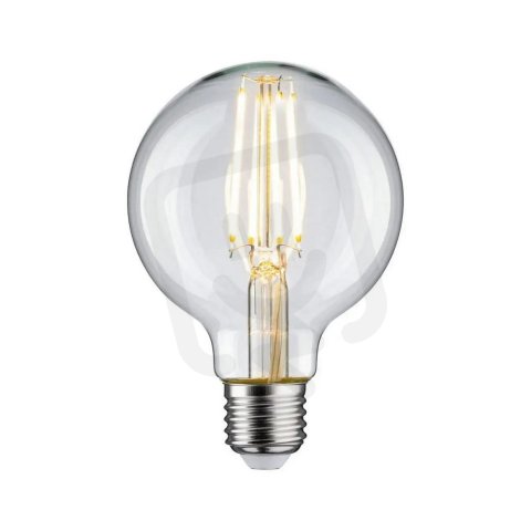 Filament 230V LED Globe G80 E27 7,5W 2700K čirá PAULMANN 28956