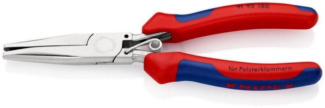 Kleště na čalounické spony 185 mm KNIPEX 91 92 180