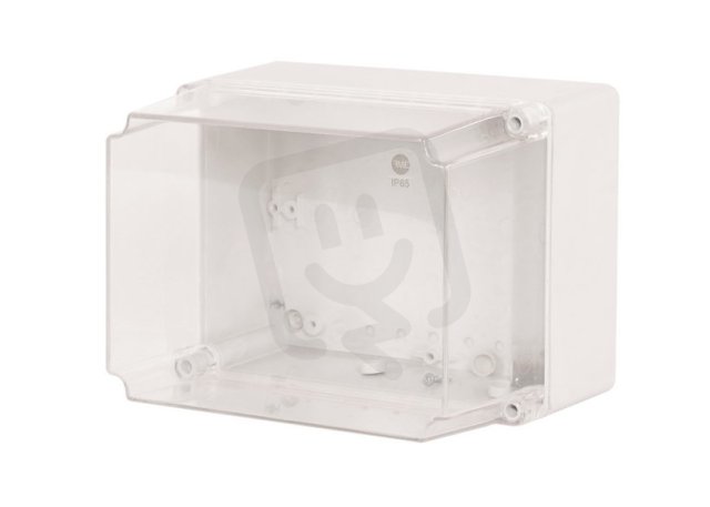Krabice SolidBOX 68141 IP65 170x135x176 mm průhledné víko hladké boky FAMATEL