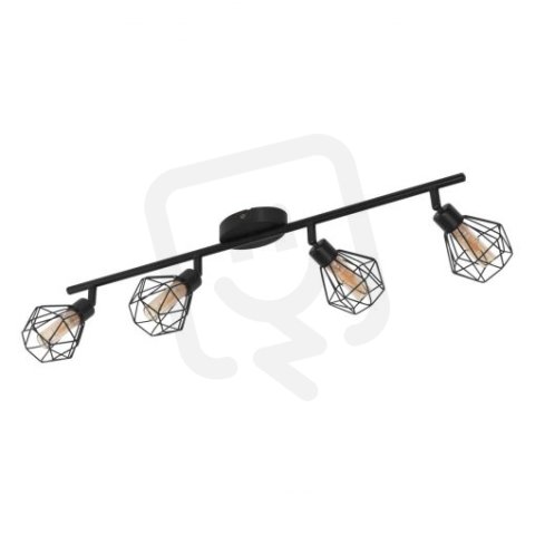 Bodové svítidlo ZAPATA 1 4xG9-LED černá/jantar 12W IP20 EGLO 32767