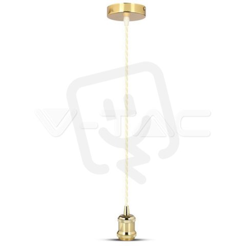 Závěsné svítidlo V-TAC holder Matt Gold VT-7555