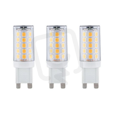 LED 3ks-sada Non Dim G9 230V 3x2,5W 2700K čirá PAULMANN 28808