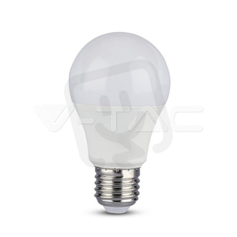 LED žárovka V-TAC 9W 3 Step Dimming A60 E27 Plastic Natural White VT-2011