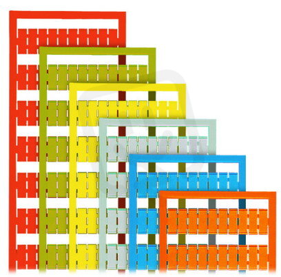 Popisovací karta WSB s potiskem 1-50 (2×) žlutá WAGO 209-766/000-002