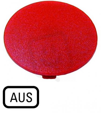 Eaton M22-XDP-R-D5 Tlačítková výplň do hřibového tlačítka, Aus, červená