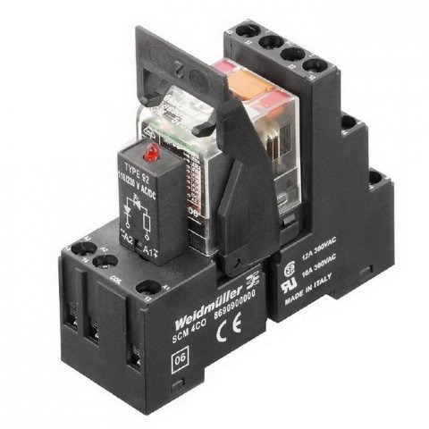 Reléový modul RCMKIT 115VAC 4CO LED RT WEIDMÜLLER 8810150000