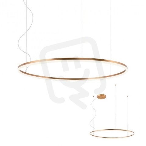 Závěsné svítidlo ORBIT SU LED 66W 4000K D1000 BRASS-DALI REDO 01-1917-DALI