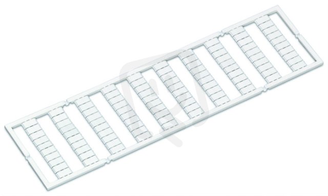 Popisovací karta WMB s potiskem 51-60 (10×) neflexibilní bílá WAGO 793-569