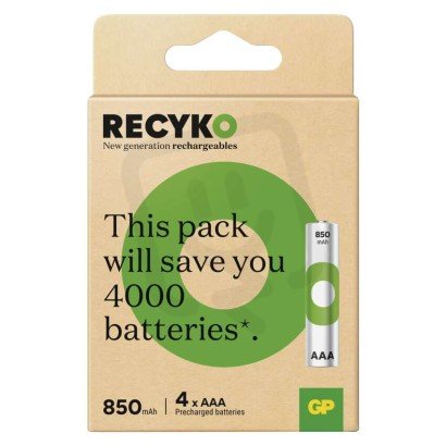 Nabíjecí baterie GP ReCyko 850 AAA (HR03) GP BATTERIES B25184
