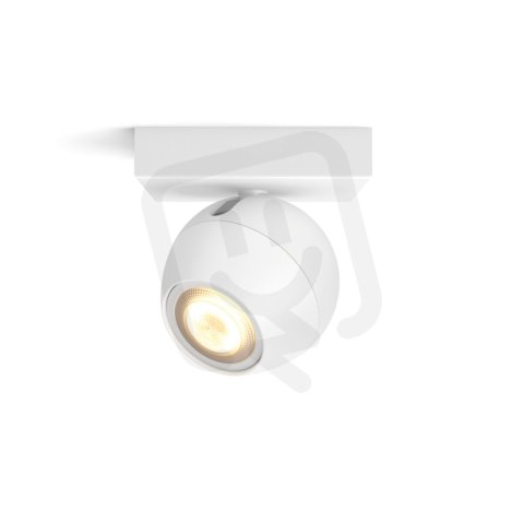 Philips Hue White Ambiance Buckram 1-spot GU10 250lm 2200-6500K bílá