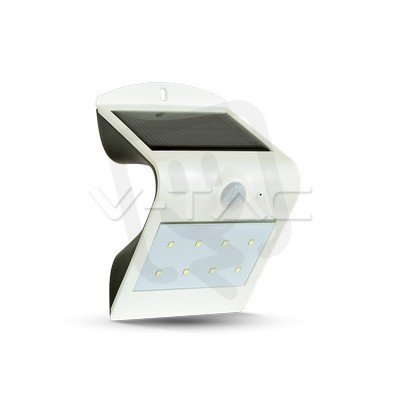 1.5W LED Solar Wall Light Natural White+