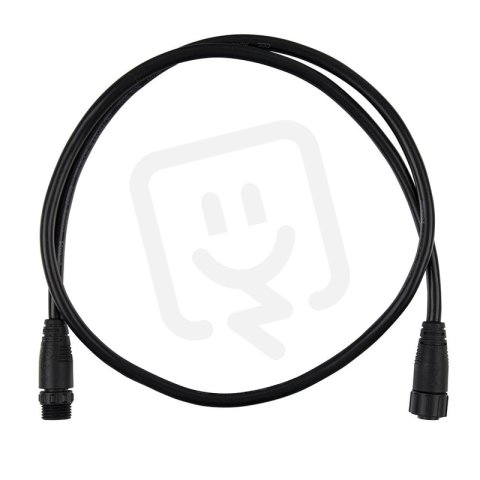 Prodlužovací kabel 1m s konektory IP67 2x1,5mm2 černý MCLED ML-112.227.67.0