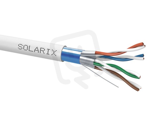 Instalační kabel CAT6A FFTP LSOH Dca s2 d2 a1 500m/cívka SOLARIX 26000038