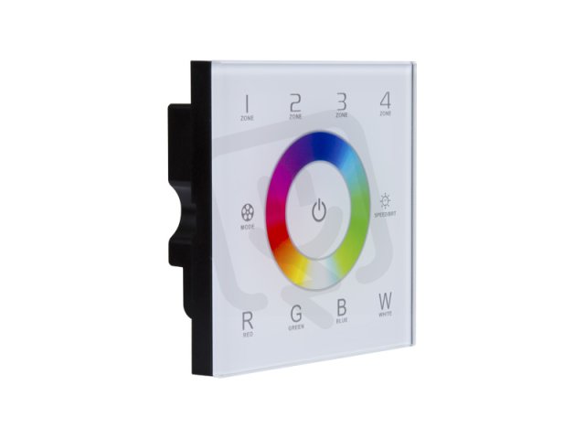 BEZDRÁTOVÝ OVLADAČ nástěnný 4 zone, RGB/RGBW PANLUX PN78000611