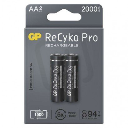 GP nabíjecí baterie ReCyko Pro AA (HR6) 2PP /1033222200/ B2220