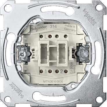 Merten Mechanismus přepínače střídavého řazení 6, 16A SCHNEIDER MTN3616-0000