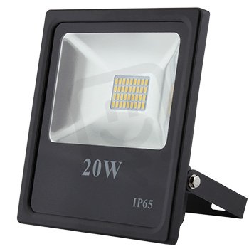 LED reflektor Slim SMD  20W černý, 5500K, 1800lm FK TECHNICS 4738300