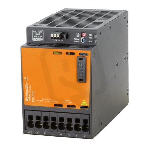 Elektrické napájení PRO TOP3 960W 36V 26,6A CO WEIDMÜLLER 2467140000