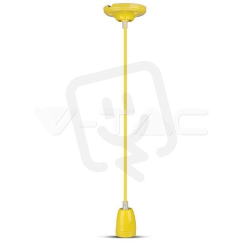 Porcelain Lamp Pendant Yellow,  VT-7998