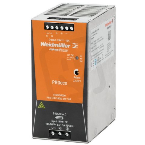 Elektrické napájení PRO ECO  240W 48V 5A WEIDMÜLLER 1469590000