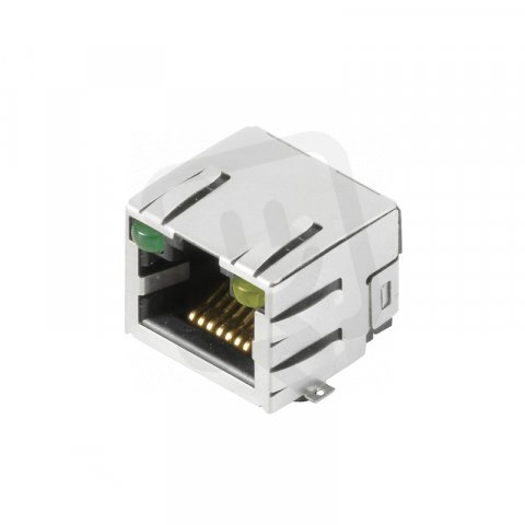 Zásuvný konektor DPS RJ45C5E S1U DE4G/Y RL WEIDMÜLLER 2562890000