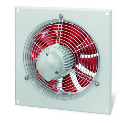 Helios 1467 HQD 450/4/4 Axiální ventilátor nástěnný čtverec