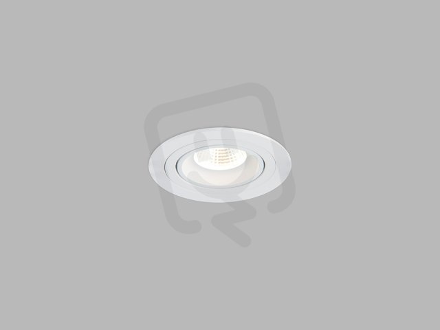 Svítidlo 191N, W DIM TRIAC 6W 3000K zápustné bílé LED2 2160331DT