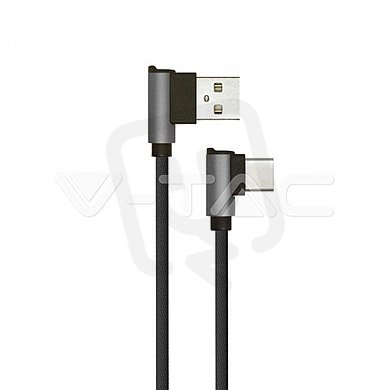 1 M Type C USB Cable Black - Diamond Ser