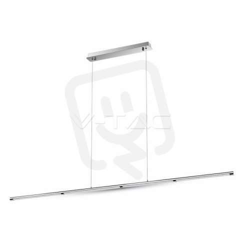 Závěsné svítidlo V-TAC 36W Designer Sleek Chrome Natural White VT-7036