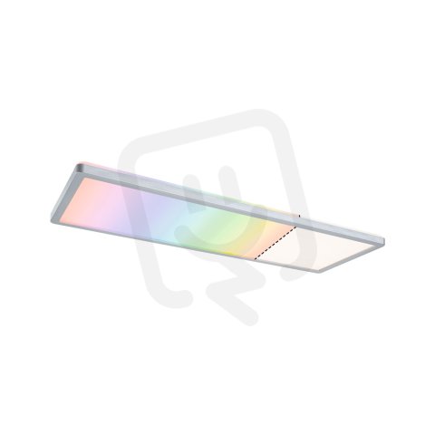 LED Panel Atria Shine hranaté 580x200mm RGBW matný chrom PAULMANN 71020