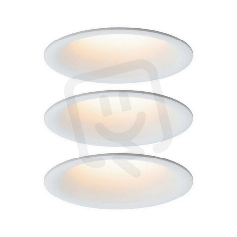 Vestavné svítidlo LED Cymbal 3x6,5W bílá mat proti oslnění stmívatelné 934.19