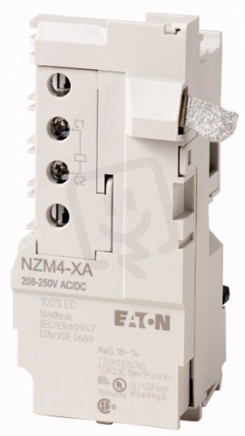 NZM4-XA480-525AC/DC Vypínací spoušť NZM4 480-525V AC/DC Eaton 266453
