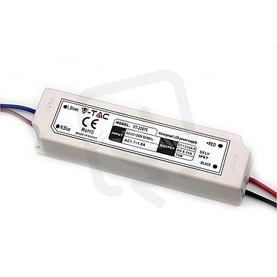 LED Power Supply - 75W 12V IP67 Plastic,