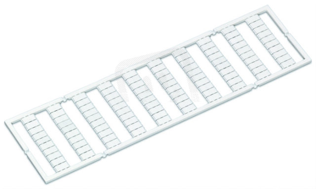 Popisovací karta WMB potisk 100 103,...187 &101,...188 & 102189 5-5,2 mm bílá