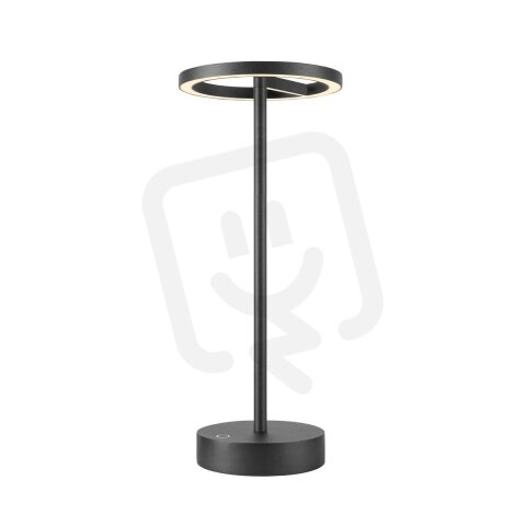 VINOLINA ONE stolní lampa, aku, IP54, 2700 K, TOUCH, černá SLV 1007359