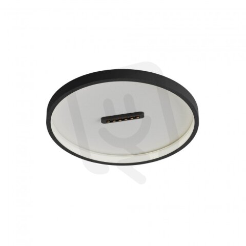 Stropní svítidlo BUTTON PL LED 24W+13W 3000K BK  REDO 01-3828