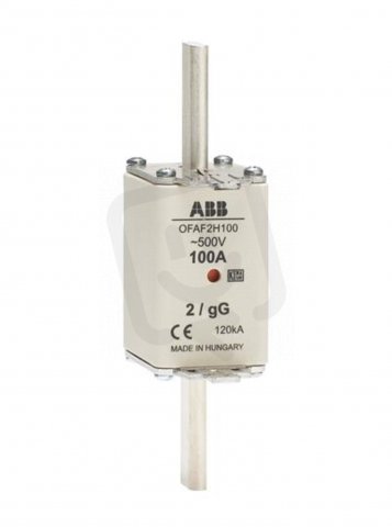 OFAF2H25 HRC Fuse Link Size NH2 gG ABB 1SCA115948R1001