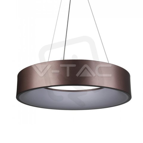 Závěsné LED svítidlo V-TAC 20W Surface Smooth Dimmable Coffee 3000K  VT-25-1D