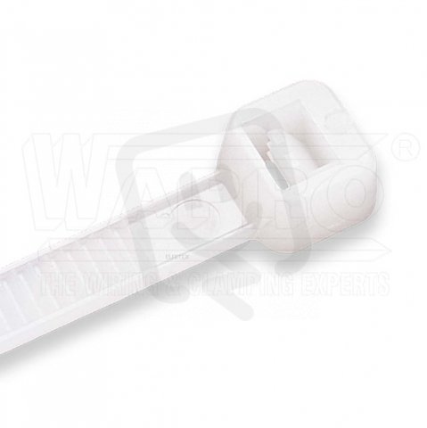 WAPROWT-INT-100MCVázací pásky sVnějším ozubením INLINE,103x2,5mm,přírodní