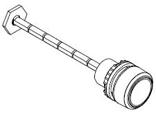 KPR3-104B Tlačítko Reset Černé ABB 1SFA616162R1046