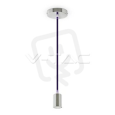 Závěsné svítidlo V-TAC Chrome Purple VT-7338